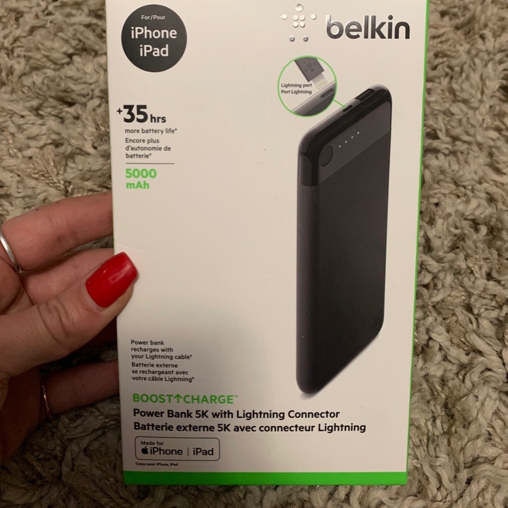 Belkin Boost Charge Portable Speed IPhone & IPad